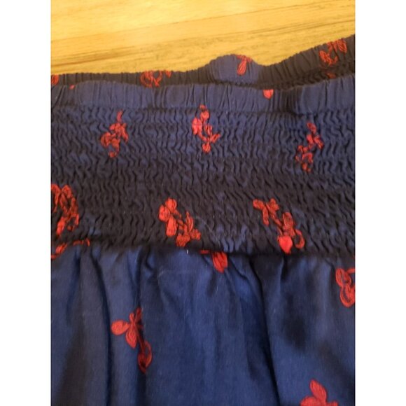 Torrid Shorts Womens Cherries Elastic Waist Plus Sz 3 Pull On Pockets Navy 22/24 - Picture 3 of 7